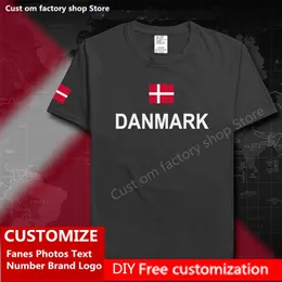 Danmark Cotton Trube Custom Jersey Fan
