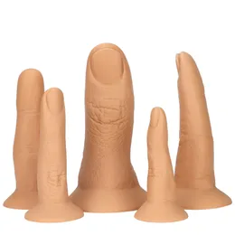 Dito Anal Plug Donne Masturbatore Della Vagina Dildo Uomini Ano Dilatatore Giocattoli sexy Massaggio Prostatico Clitoride G-Spot Stimolazione Buttplug