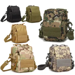 Oudoor Sports Sling Bag Tactical Pack Rucksack Knapsack Assault Combat Camouflage Versipack Molle Shoulder Bag NO11-211