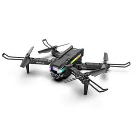 Najnowszy mini dron Wi-Fi 4K HD Professional Camera LED LED 2,4G Sygnał 3-osiowy anty-wstrząs ESC z quadkopterem przepływu optycznego