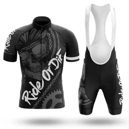 2024 Pro Team Ride أو Die Cycling Jersey Trucks Summer Shorts Mountain Bike Clother Cycling Cycling Cyncling Mtb Ropa Ciclismo Bike Jersey Set