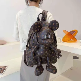 Designer Tasche Leder Rucksack Europa Und Amerika Herren Frau Trendy Marke Alte Blume Neue GroBe Kapazitat Student Rucksack Von 33 82 DHgate
