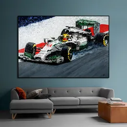 2021 F1 Racer Poster Formule Aquarel Foto Racing Decoratie Art Decor Print Schilderij Kamer Muur Canvas