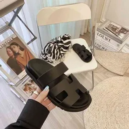 Chypress Designer Aima E Hausschuhe Damen Slipper Sandalen Leder für Damen mit Staubbeutel
