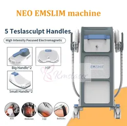 emslim neo rf hiemt slimming machineボディスカーピングテスラ4or5ハンドル電磁構築筋肉刺激筋トレーナーbuttockリフティング機器