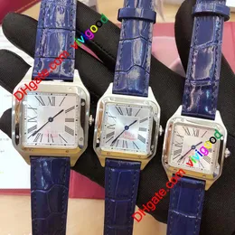 Designer Men's Watch Top Brand Men Square Watches Geneva Oryginalna stal ze stali nierdzewnej Watches Watches Wysokiej jakości modne męskie Santo Montre de Luxe
