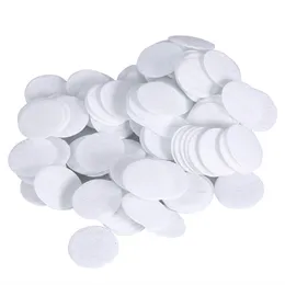 100pcs cotton filter Round Round Round Palters Sponge for Blackhud Removal Beauty Machine (15mm)