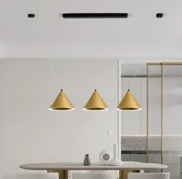 Lampade a sospensione moderne Nero Bianco Isola della cucina Soggiorno Sala da pranzo Bar Decorazioni per la casa Apparecchio di illuminazione a sospensione per interni a LED E14