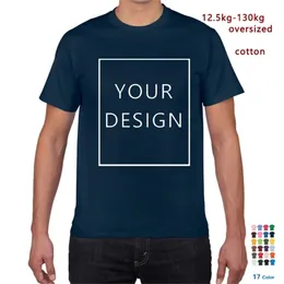 Twoja własna design Mężczyzn T Shirt Marka /zdjęcie Niestandardowe męskie Tshirt Ogółem 5xl 130 kg DIY T Shirt Boys Kid's Baby's Yxxs Tshirt 220505