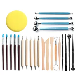 Polymer Clay Tools Ball Stylus Doting Tools Modeling Rock Painting Kit For Pottery Craft XBJK2207