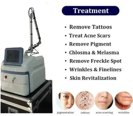 Profesjonalny Pico Pewne laserowe Machine Profesjonalne lasery medyczne Acne Spot Pigmentacja Tatuaż Usuwanie 755 532 1064NM Cynisure Lazer
