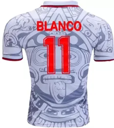レトロサッカージャージークラシックメキシコ1986 1994 1995 1998 1998 Borgetti Hernandez Campos Futbol Shirts Blanco H.Sanchez Kits Men Maillots De Football Jersey