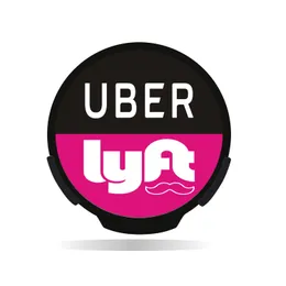 Uber Lyft LED علامة الضوء على نافذة سيارة تعمل بالطاقة تشغيل/إيقاف تشغيل التبديل لسائق التاكسي