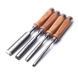 Semi-Circular Woodworking Chisel Set Chrome Vanadium Steel Carpenter Wood Carving Gouge Chisels Tool 220428