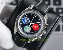 High quality men's watches 42mm 300m 600m moon landing manual Chain Watch 316L vs factory made 1863 movement sapphire fashion diving moon Wristwatch-46