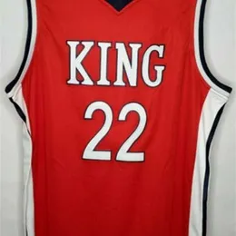 XFLSP 22 Kawhi Leonard King High Schoolバスケットボールジャージ大学ステッチバスケットジャージカスタマイズ