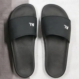 Fashion Men Women Slippers Desinger Slides Al Outdoor Non-Slip Bottom TPU Slipper Black Green Red for Male Female