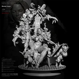 1 24 Resin model kits figure beauty colorless and self assembled TD 3202 special offer 220715