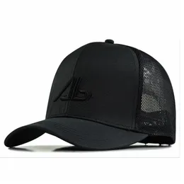 XXL 62-68CMビッグヘッドマンプラスサイズの野球帽の男性夏の薄いポリエステルメッシュトラッカー帽子男性3D刺繍帽子220318