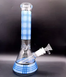 Design delicado de 10 polegadas cor de vidro de vidro de vidro de vidro Bong Hookahs mini tubos com junta feminina de 18 mm
