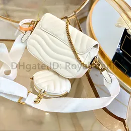Luxury Designer Wide Strap Shoulder Bag Set 2022 Collection