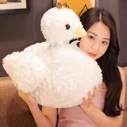 3040Cm Super Cute Fat Plush Dream Girl Series Swan Toys Soft Stuffed Animals Swan Dolls Home Xmas Holiday Decor Birthday Gift J220729