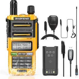 Baofeng UV-9R Pro IP68 High Power High Power Band 136-174/400-520MHz Walkie Talkie تم ترقيته من UV9R Long Ranger Radio