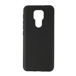 Matte Black Soft TPU -telefonfodral för Motorola Moto G50 G60 G40 Fusion G60S G50 G31 G41 G51 G71 G200 5G G22 G52 4G G82 G71S Skydd tillbaka C