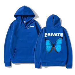 Sweat private papillon bleu best sale