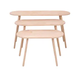 Solid Wood Table Commercial Furniture Children's Clothing Store med höga och låga bord i mitten av tygbutiken Middle Display Platform Shoe Bag Rack