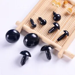 100PCS/Set Craft Tools Plastic Safety Eyes with Washers for Doll Making Puppet Eyeball Amigurumi Accessories 6-12mm