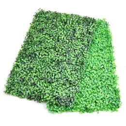 Decorative Flowers & Wreaths Artificial Ivy Leaf Plastic Garden Screen Rolls Wall Landscaping Fake Turf Plant Fence Fragrant LawnDecorative