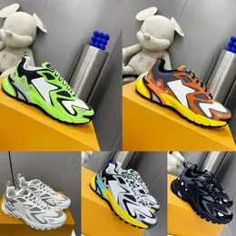 Tasarımcı Sneakers Men Runner Tatic Ayakkabıları Erkek Nefes Alabilir Örgü Eğitmenler Moda Görünüyor Açık Sabah Gezin