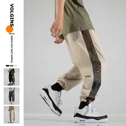 Calças de corrida de harém de rua de rua calças masculinas calças de corrida casuais da primavera masculino de moda esportiva moda 220816