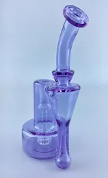 Mor RBR Sigara Boru, Dab Rig Nargile, güzelce tasarlanmış 14mm ortak siparişe hoş geldiniz, fiyat imtiyazları