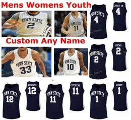 NCAA College Basketball Jersey 22 Grant Hazle 23 Josh Reaves 24 Mike Watkins 33 Beattie Custom Stitched