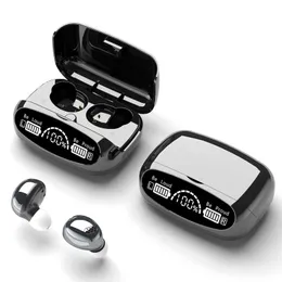 Stereo draadloze oortelefoons LED -display Waterdichte oordopjes Gaming IPX7 TWS M32 B EARPHON