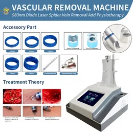 Dispositivo di rimozione della macchina per la rimozione delle vene del ragno laser 980Nm della macchina dimagrante per fisioterapia