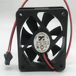 Original ARX 6015 FD1260-A1012C DC12V 0.19A two-wire silent 6CM cooling fan