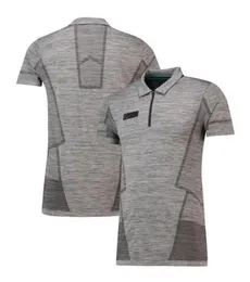 2022 NOWY SUPER RACYJNY F1 Znany drużynowy koszulka Polo Men Custom z krótkim rękawem T-shirt Lapel Sports