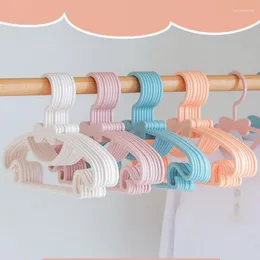 Hangers & Racks 10 Pieces Of Plastic Children's Drying Easy To Carry Windproof And Environmental Protection Clothes 2022