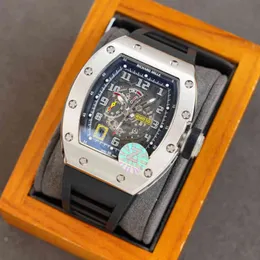 Męskie zegarki projektantów zegarków obserwuje ruch Business Business Richa Mechanical Watches Prezenty Męskie MOT2