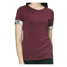 Дизайнеры Женская футболка топы летние моды с печатными брендами с короткими рубашками