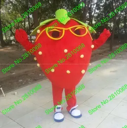 Maskottchenpuppenkostüm Syflyno Rapid Make EVA-Material Erdbeere Maskottchenkostüme Halloween Geburtstagsfeier Cartoon Bekleidung 554