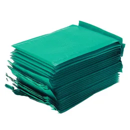 Embrulho de presente 25pcs/lote self Sealers envelopes acolchoados com pacotes de correio de bolhas bolsas de espuma verde envelope sagsgift
