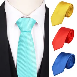 Men sólido amarra amarrar o pescoço casual para negócios de casamentos trajes roxos finos mulheres magras gravatas machos de machos gravatas