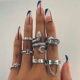 Bröllopsringar Trend 2022 Snake Butterfly Finger Woman Fashion Women's Vintage Mushroom Moon Knuckle Engagement Jewelrywedding Rita22