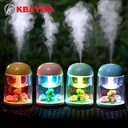 180ml Ultra Air Aroma Humidifier for home LED Lights therapy Essential Oil Diffuser Y200113