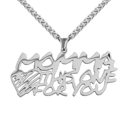 Titanium Sporttillbehör Polerat nummer Baseball Bat Cross Halsband Momma Pendant With Chain Necklace - Rostfritt stål