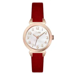 Relógios de pulso 2022 à prova d'água Quartzo Feminino Elegante Luxo Relógio Feminino Moda Casual Cinto de Couro
